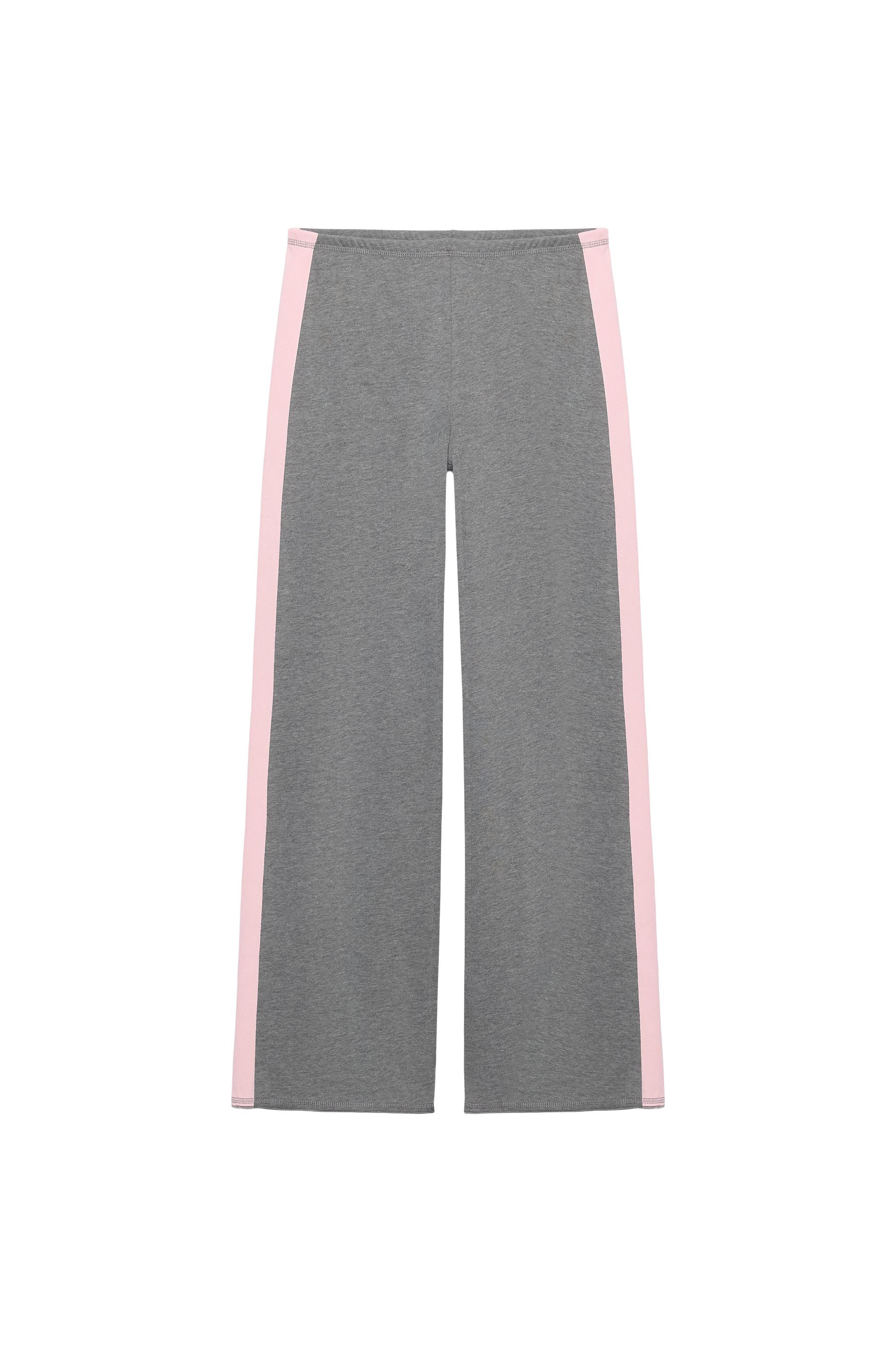 STRAIGHT-LEG SIDE STRIPE TROUSERS